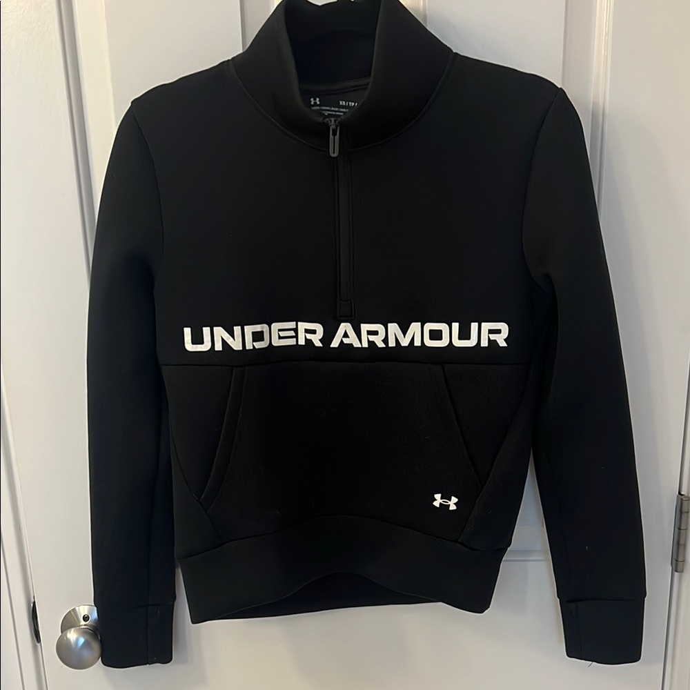 Under Armour Black Half-Zip Sweatshirt